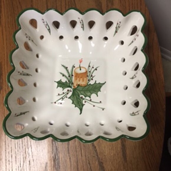 NEW RCCL Vintage Christmas Serving Dish - Picture 10 of 10